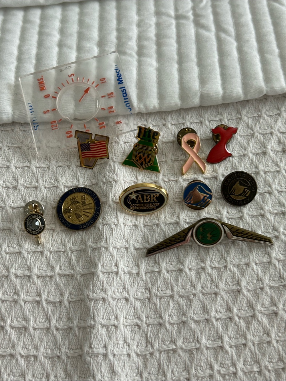 Vintage Assortment Pins and Badges